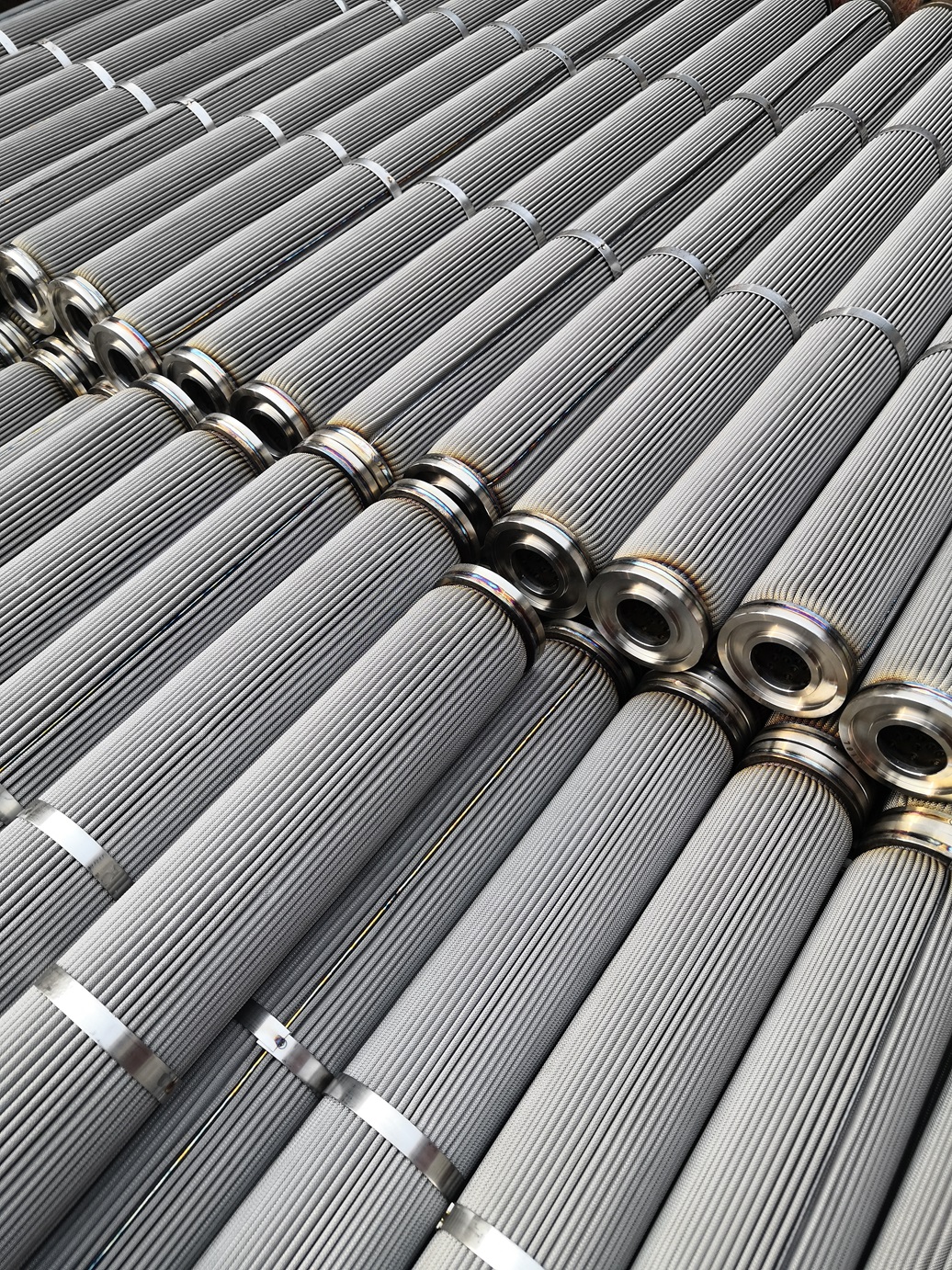 不銹鋼燒結(jié)氈化工濾芯